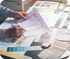 デザインの打ち合わせ