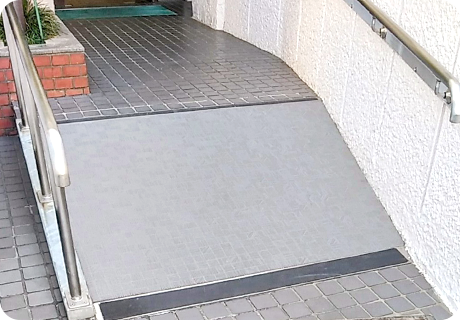 スロープの設置